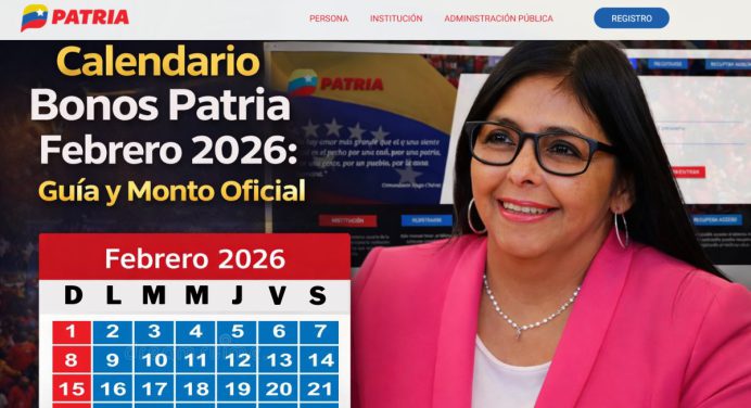 Calendario Bonos Patria Febrero 2026: Guía y Monto Oficial