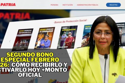 Segundo Bono Especial Febrero 2026: Cómo recibirlo y activarlo HOY + Monto Oficial