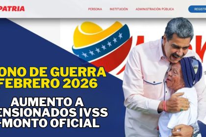 Bono de Guerra Febrero 2026: AUMENTO a Pensionados IVSS +MONTO OFICIAL