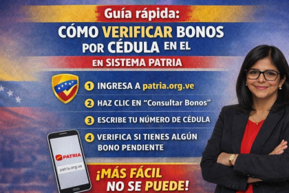 Guía rápida: cómo verificar bonos por cédula en el Sistema Patria