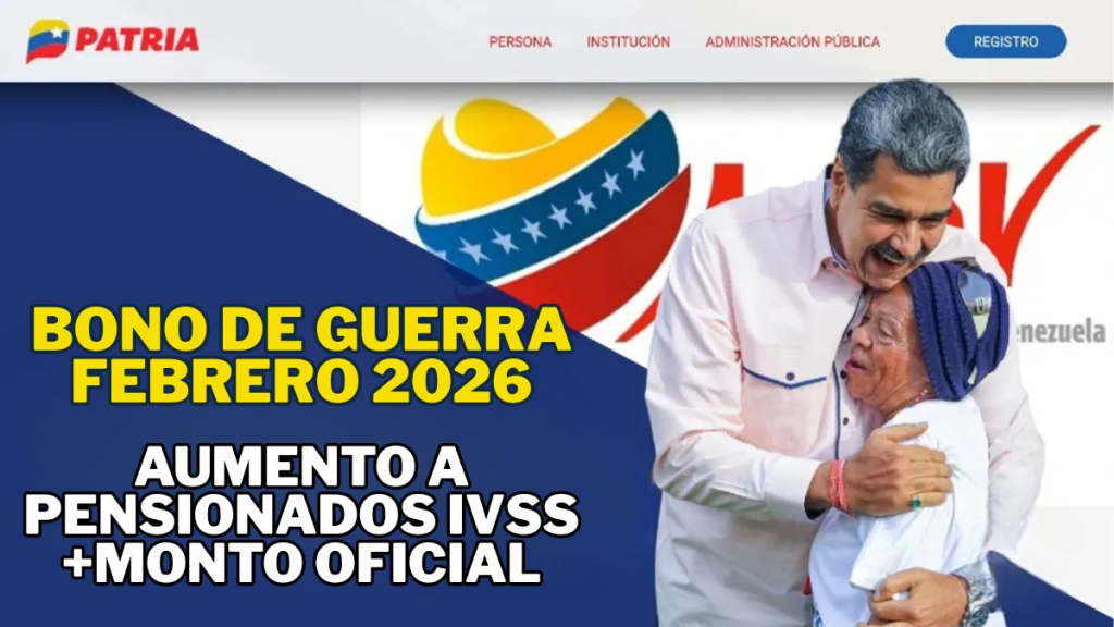 Bono de Guerra Jubilados Febrero 2026: AUMENTÓ +Monto Oficial
