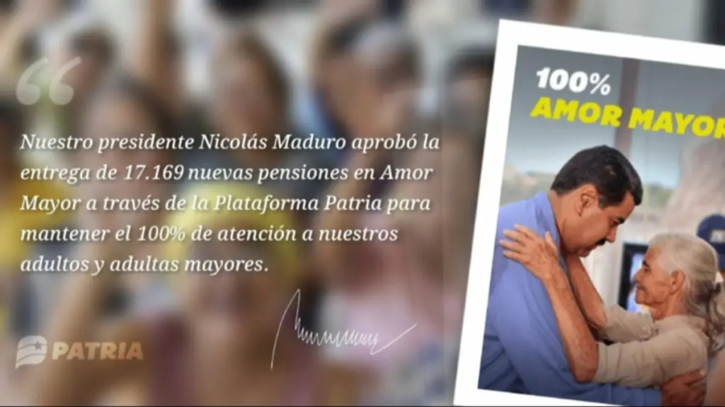 Bono 100% Amor Mayor 2026
