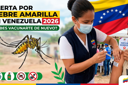 Alerta por Fiebre Amarilla en Venezuela 2026: ¿Debes vacunarte de nuevo? Esto aclara el Dr. Julio Castro