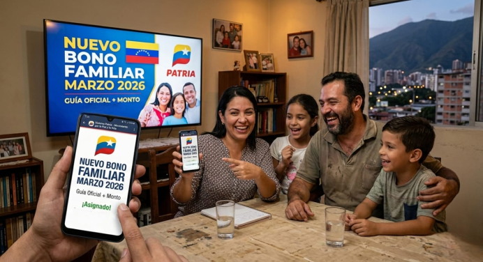 Nuevo Bono Familiar Marzo 2026 en Venezuela: Guía Oficial +Monto