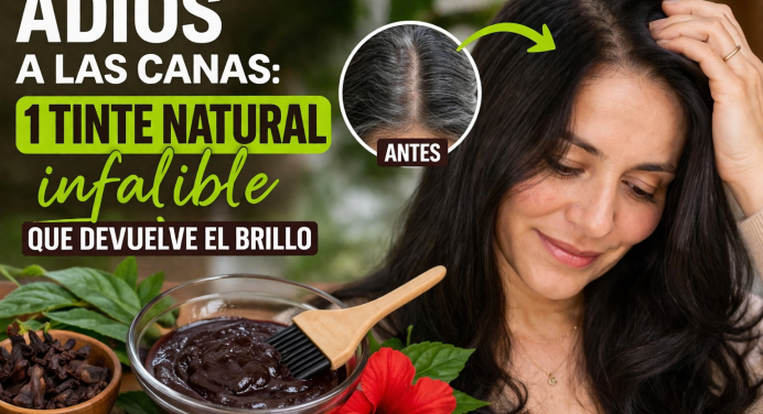 Adiós a las canas: 1 tinte natural infalible que devuelve el brillo