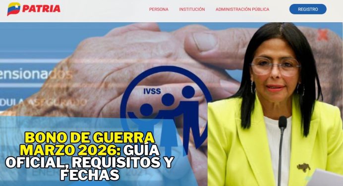 Bono de Guerra Marzo 2026: Guía oficial, requisitos y fechas
