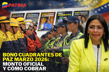 Bono Cuadrantes de Paz Marzo 2026: Monto y Cómo Cobrar
