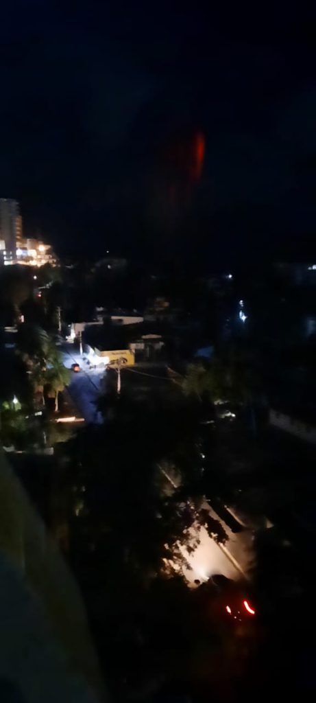 Pampatar se mantiene sin electricidad
