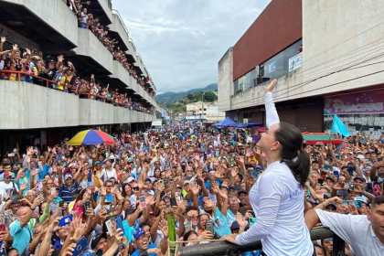 Venezolanos en Chile se reunirán con María Corina Machado en Santiago este #12Mar