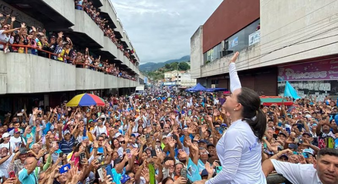 Venezolanos en Chile se reunirán con María Corina Machado en Santiago este #12Mar