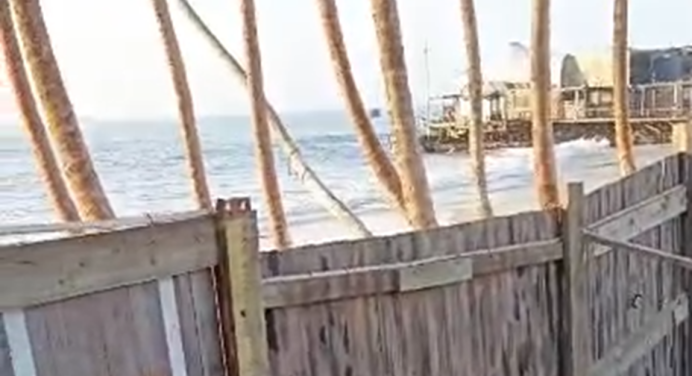 Denuncia en Pampatar: Alertan sobre construcción irregular a orillas del mar +VIDEO