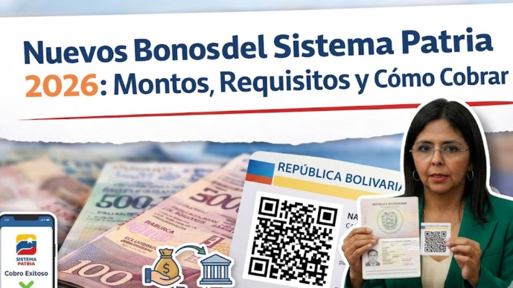 Nuevos Bonos del Sistema Patria 2026: Montos, Requisitos y Cómo Cobrar