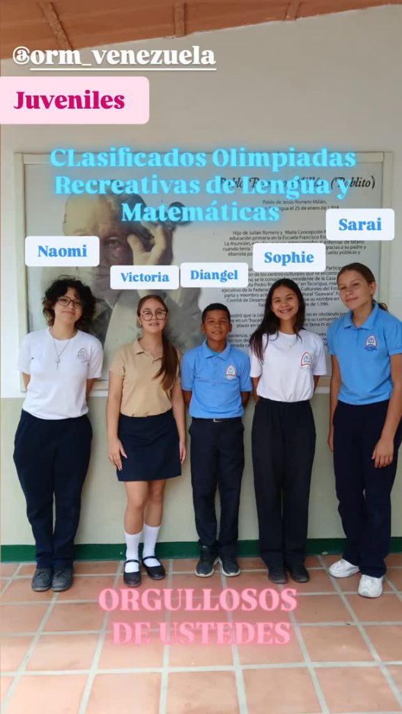 Delegación del Colegio Pablo Romero Millán destaca en las Olimpiadas Recreativas (ORE)