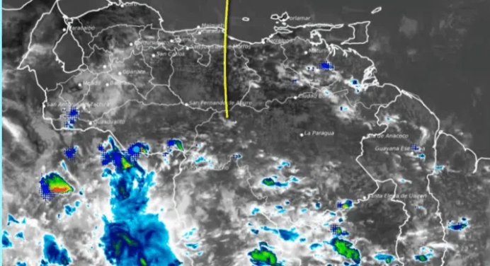 Onda tropical 3 interactúa con zona de convergencia intertropical y provoca lluvias en Venezuela