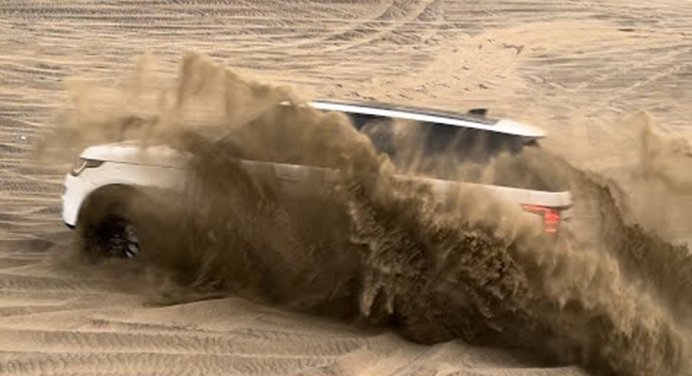 Tres mujeres heridas tras volcar camioneta haciendo maniobras en las salinas de Macanao