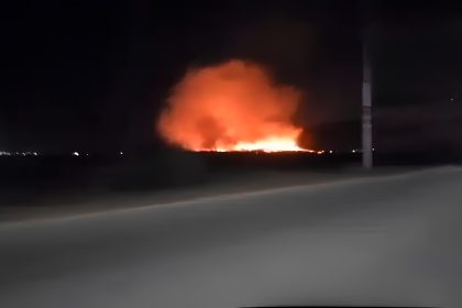Incendio de gran magnitud consume sectores del vertedero de Agua de Paloma en Nueva Esparta