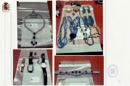 El “alijo” hallado a Zapatero: la Policía encontró 103 joyas y relojes de lujo ocultos en una caja fuerte de su despacho