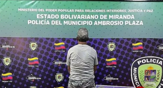 Detienen a un sujeto por presunta agresión sexual a su sobrina en Guarenas