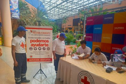 Cruz Roja insular instaló 4 puntos de información para reestablecer contacto familiar