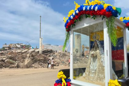 Misericordiane llevó imagen de la Virgen del Valle a La Guaira