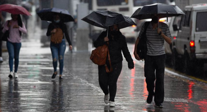 Venezuela| Lluvias y actividad eléctrica para las próximas horas