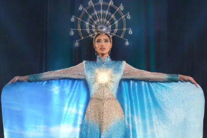Silvia Maestre rinde tributo a La Guaira con su Traje Típico en el Miss Supranational