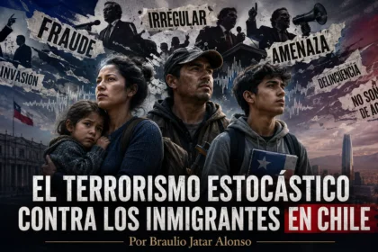 Por Braulio Jatar Alonso (NotiAmerica) Hay una expresión que Chile debería comenzar a conocer: terrorismo estocástico. No es una figura penal. Es un concepto utilizado para describir cómo determinados discursos públicos, repetidos de manera constante contra un grupo, pueden aumentar la probabilidad de que alguien termine actuando violentamente contra sus integrantes. No hace falta ordenar una agresión. Basta construir un enemigo, atribuirle los problemas de la sociedad y repetir suficientemente el mensaje. No sabemos quién actuará ni cuándo, pero se crea el ambiente para que ocurra. Eso me preocupa cuando observo parte del debate migratorio chileno. Un reciente proyecto de ley ingresado por los senadores Iván Flores, Danisa Astudillo, Paulina Núñez y Paulina Vodanovic busca sancionar penalmente los matrimonios y acuerdos de unión civil celebrados con fines migratorios. La iniciativa aparece después de conocerse que los AUC entre chilenos y extranjeros aumentaron significativamente entre 2024 y 2025. Sus promotores sostienen que podrían existir personas que utilicen estos vínculos para obtener beneficios migratorios e incluso redes que intermedian, a cambio de dinero, para producir uniones ficticias. Si existe fraude, que se investigue y se sancione. Esa discusión es perfectamente legítima. El problema comienza cuando una estadística se utiliza para sembrar sospechas sobre las relaciones entre chilenos y extranjeros. Que aumenten los matrimonios o los acuerdos de unión civil interculturales no demuestra que exista fraude. He dicho públicamente que este tipo de iniciativas forma parte de una estrategia que termina dificultando y estigmatizando los vínculos entre personas de distintas culturas. Ni los números conocidos ni los casos efectivamente comprobados parecen suficientes para sostener semejante sospecha generalizada. Cuando la condición de extranjero comienza a convertirse por sí misma en motivo de desconfianza, estamos entrando en un terreno peligroso. Eso es, derechamente, racismo. Primero se construyó la imagen del inmigrante como responsable de la delincuencia. Después llegó el “irregular” presentado como amenaza. Ahora incluso el matrimonio o la unión civil pueden ser observados desde la sospecha. Así funciona el terrorismo estocástico. Cuando dirigentes políticos, medios y comunicadores repiten constantemente que determinado grupo es peligroso, fraudulento o indeseable, contribuyen a crear un clima social donde la discriminación y eventualmente la violencia se vuelven más probables. Chile tiene todo el derecho a combatir el fraude migratorio. Lo que no tiene derecho es a convertir al inmigrante en sospechoso permanente. Porque las palabras pronunciadas desde posiciones de poder tienen consecuencias. Y quien siembra sistemáticamente miedo contra un grupo humano nunca puede saber quién terminará convirtiendo ese miedo en odio, ni quién finalmente decidirá actuar.