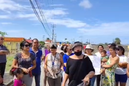 Protesta en Cruz del Pastel: 3 meses sin agua +VIDEO
