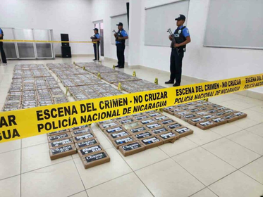 La Policía de Nicaragua incauta 694 kilos de cocaína en el Pacífico, sin detenidos