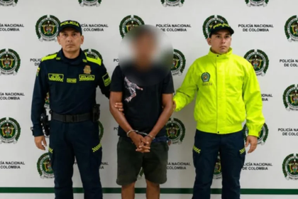 Capturan en Bucaramanga a presunto integrante del Tren de Aragua requerido por Interpol