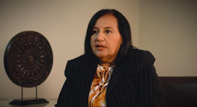 Dinorah Figuera agradeció respaldo de la UE a la mesa de diálogo