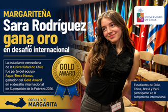 Margariteña Sara Rodríguez gana oro en desafío internacional de superación de la pobreza