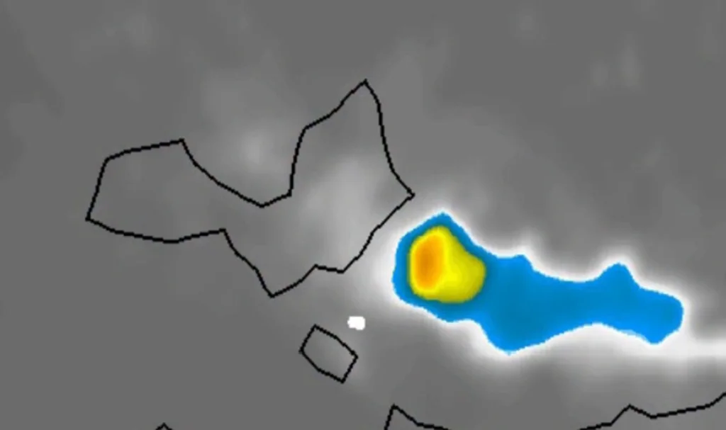 Lluvias de variada intensidad y tronadas sorprenden a la Isla de Margarita este miércoles