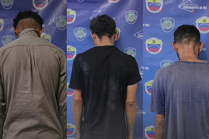 Polimariño capturó a tres por hurto de cableado en Porlamar