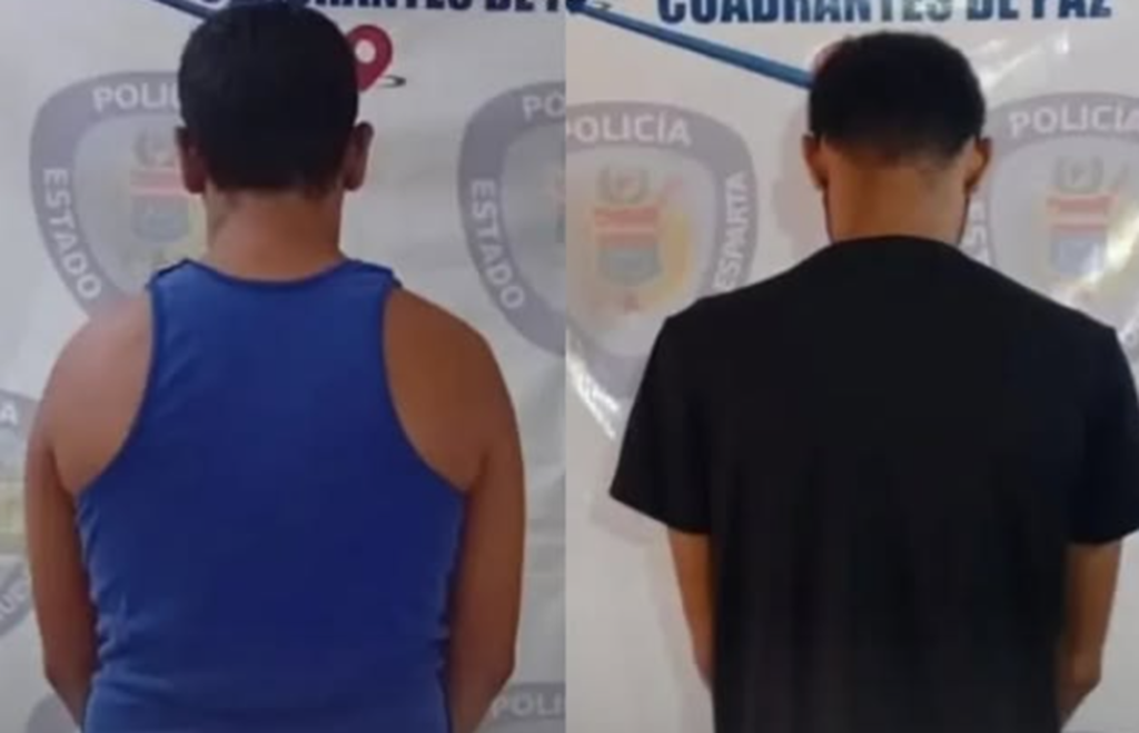 Capturan en Margarita a dos sujetos tras agredir brutalmente a sus parejas: Una está embarazada