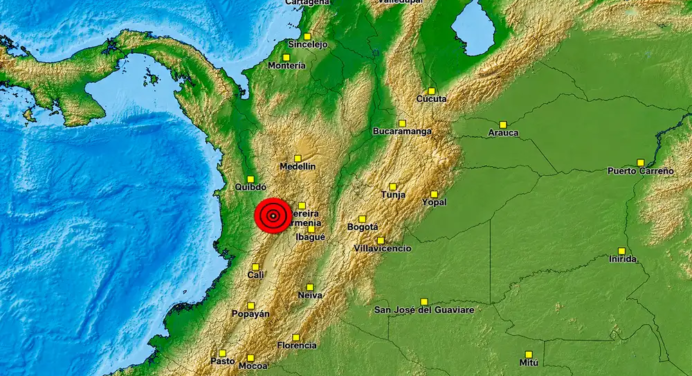 Un terremoto de magnitud 7.4 con epicentro en Chocó sacude a gran parte de Colombia este 10 de agosto