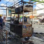 Explosión de bombona destruye puesto de perros en Porlamar
