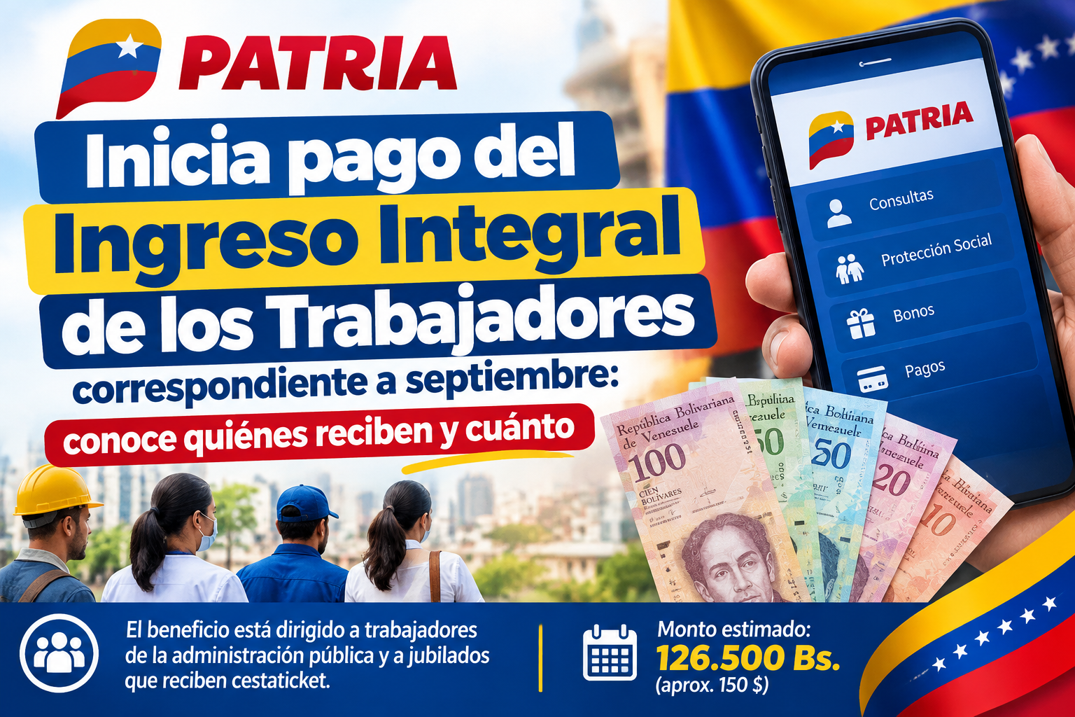 Inicia pago del Ingreso Integral de los Trabajadores correspondiente a septiembre: conoce quiénes reciben y cuánt