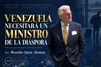 Mi propuesta es que la nueva Venezuela tenga un ministro de la diáspora, con competencias reales, presupuesto, capacidad de representación internacional y responsabilidad directa frente a esos millones de venezolanos. La magnitud del fenómeno ya justifica una institución del más alto nivel del Estado.