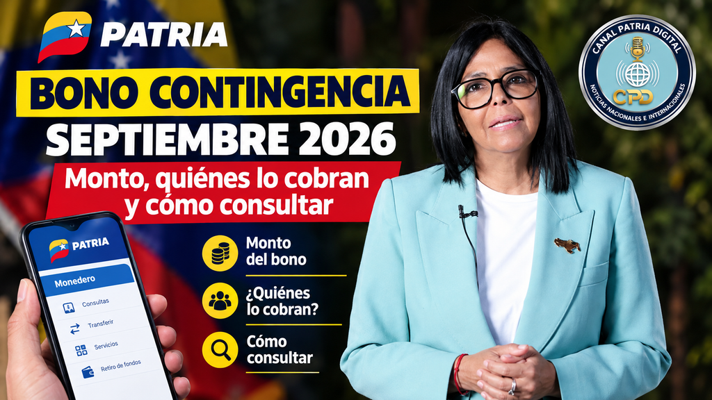 Bono Contingencia septiembre 2026: Monto, quiénes lo cobran y cómo consultar