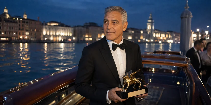 George Clooney recibe el León de Oro en Venecia