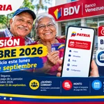 Ingreso Integral jubilados septiembre 2026: pago de Bs. 111.720 por Patria