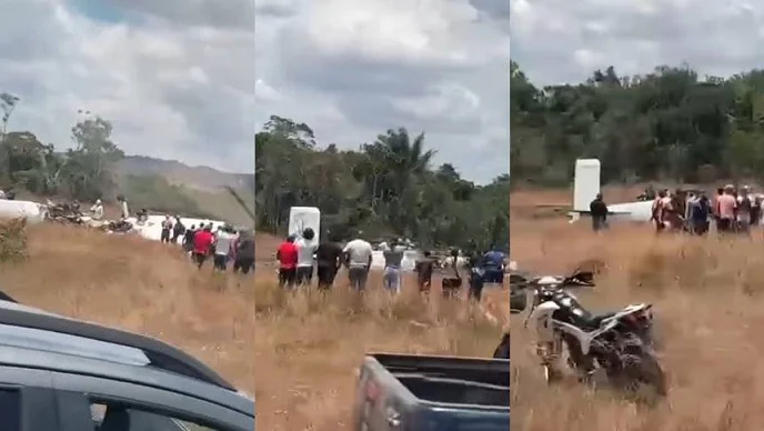 Bolívar: Aeronave se estrelló pocos minutos al despegar y sus ocupantes fallecieron