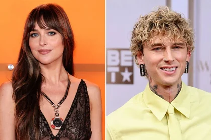 Dakota Johnson y Machine Gun Kelly desatan rumores de romance tras coincidir en el departamento de Taylor Swift