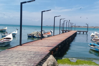 Culminan muelle de pescadores en La Caranta