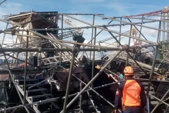 Tres universitarios resultaron heridos tras colapsar una tarima en evento en Táchira