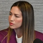 Claudia Macero regresa a Venezuela y dice que «no sabe» cuándo volverá María Corina Machado