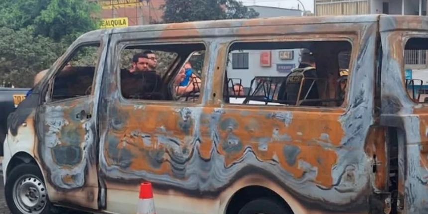 Conductor venezolano fue asesinado luego de que sujetos incendiaran su miniván en Perú: Fiscalía abre investigación