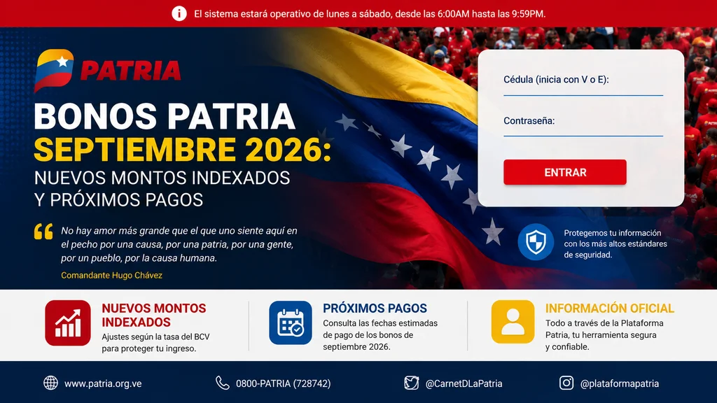 Bonos Patria septiembre 2026 con nuevos montos indexados
