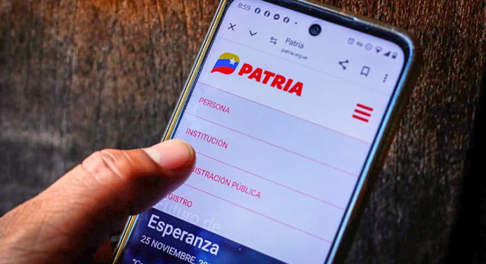 Estos son los bonos de Patria para esta semana